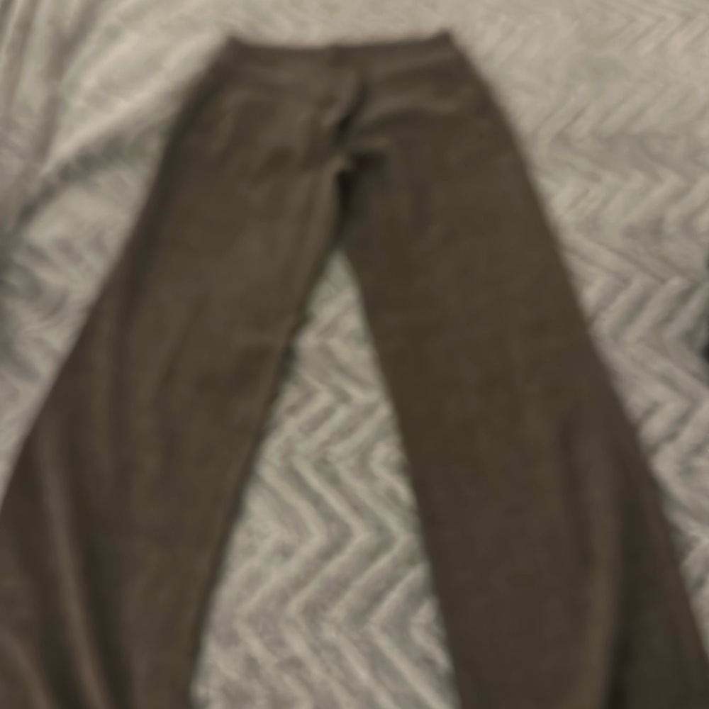 Brown wide leg pants